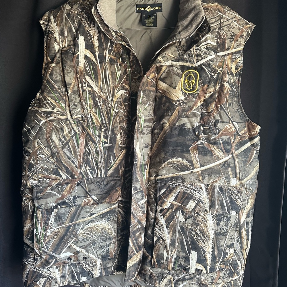 Hard Core Men's Diesel Down Vest